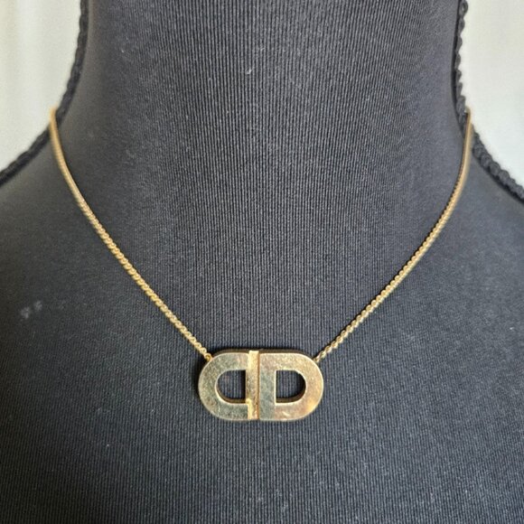 Dior Jewelry - Christian Dior CD Logo Necklace